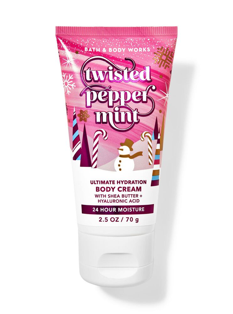 Twisted Peppermint Travel Size Ultimate Hydration Body Cream Travel Size Ultimate Hydration Body Cream