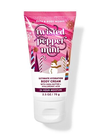 Twisted Peppermint Travel Size Ultimate Hydration Body Cream Travel Size Ultimate Hydration Body Cream