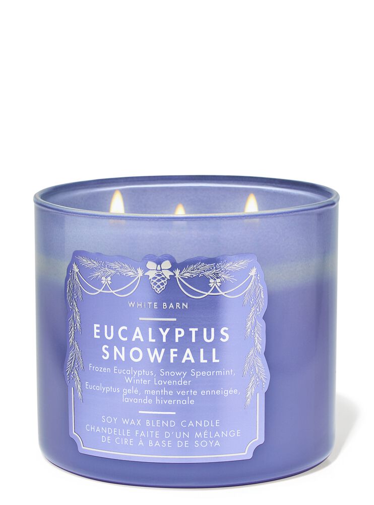 Eucalyptus Snowfall 3-Wick Candle 3-Wick Candle