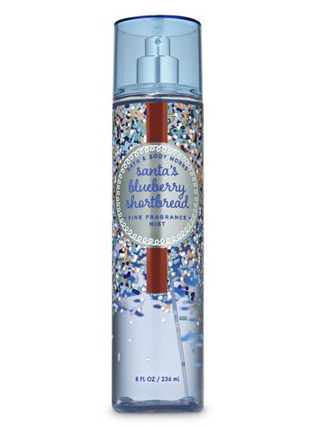 Santa's Blueberry Shortbread Body Spray & Mist Fine Fragrance Mist