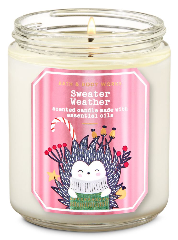 Sweater Weather Single Wick Candle Single Wick Candle