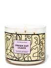 Fresh Cut Lilacs 3-Wick Candle image number null
