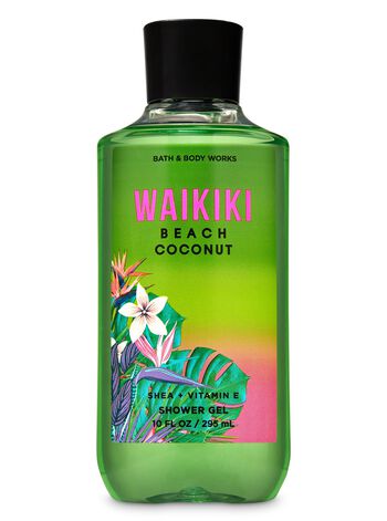 Waikiki Beach Coconut Body Wash & Shower Gel Shower Gel