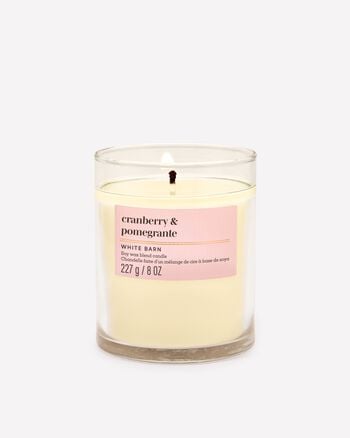 Cranberry & Pomegranate Single Wick Candle Signature Single Wick Candle