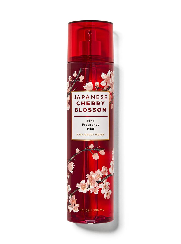 Japanese Cherry Blossom Body Spray & Mist Fine Fragrance Mist