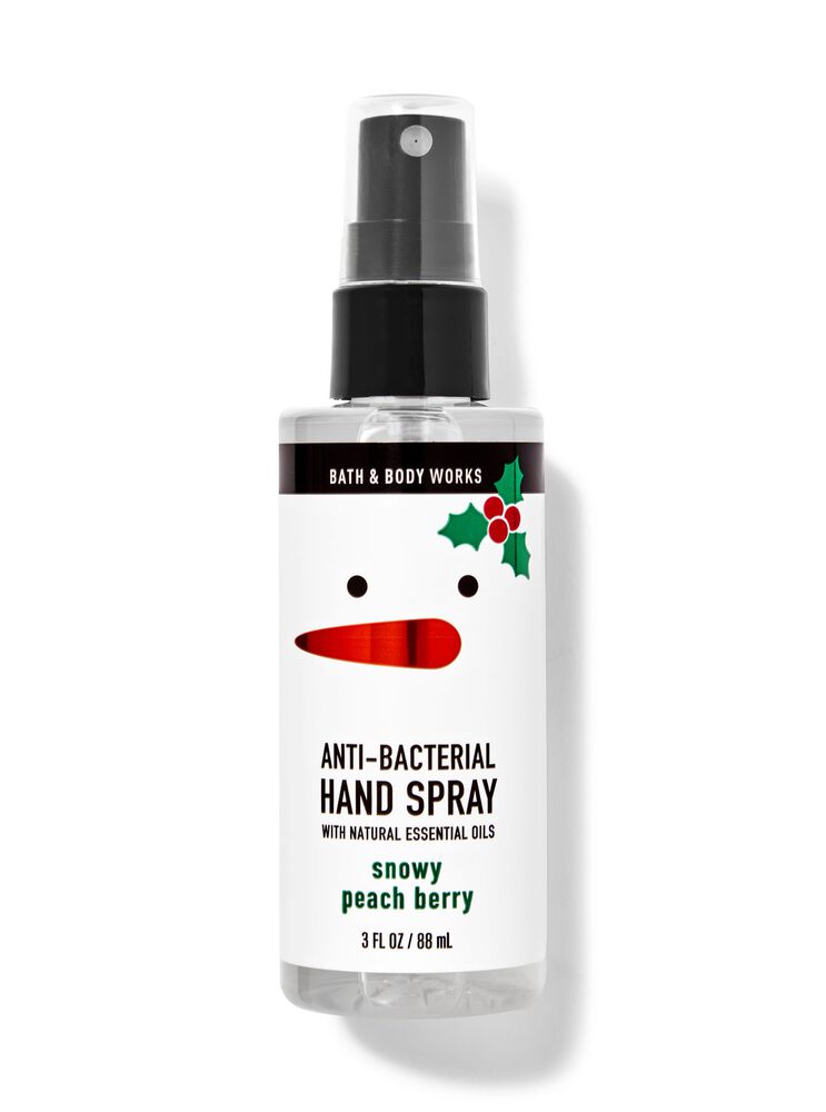 Snowy Peach Berry Hand Sanitizer Spray Hand Sanitizer Spray