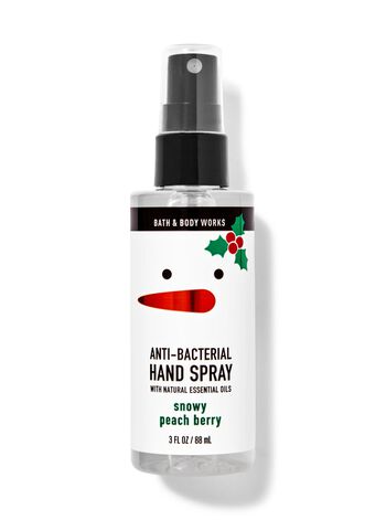 Snowy Peach Berry Hand Sanitizer Spray Hand Sanitizer Spray