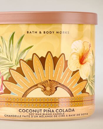 Coconut Pi&ntilde;a Colada 3-Wick Candle 3-Wick Candle