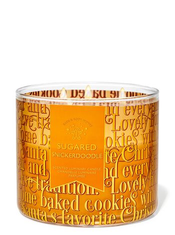 Buy Sugared Snickerdoodle 3-Wick Candle Online | Bath & Body Works Australia