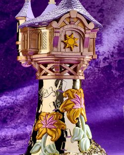 Rapunzel Pedestal
 3-Wick Candle Holder image number null