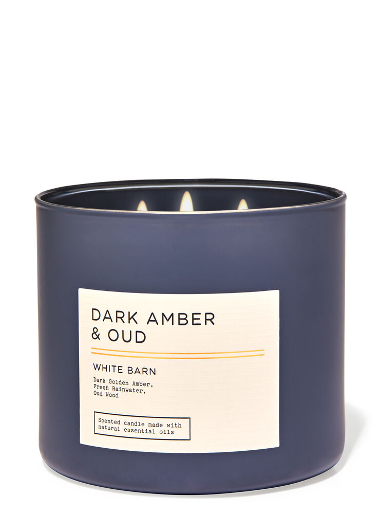 Dark Amber & Oud 3-Wick Candle 3-Wick Candle