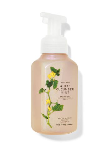 White Cucumber Mint Gentle & Clean Foaming Hand Soap Gentle Foaming Hand Soap