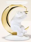 Bear & Moon Pedestal 3-Wick Candle Holder image number null