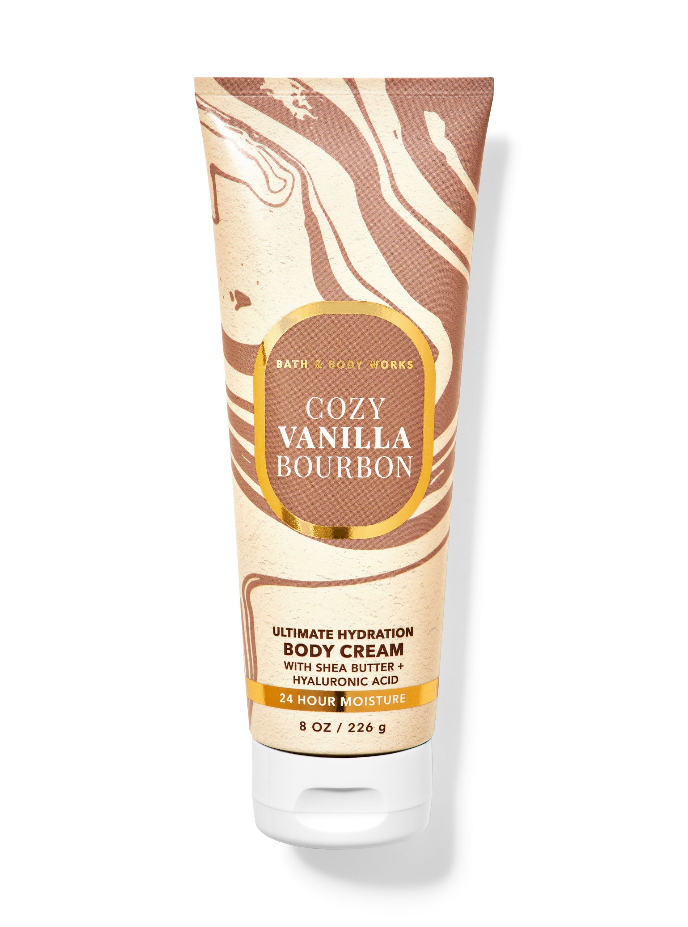 【CozyVanillaBourbonBath&bodyworksボディクリーム Shop Cozy Vanilla Bourbon Ultimate Hydration Body Cream | Bath