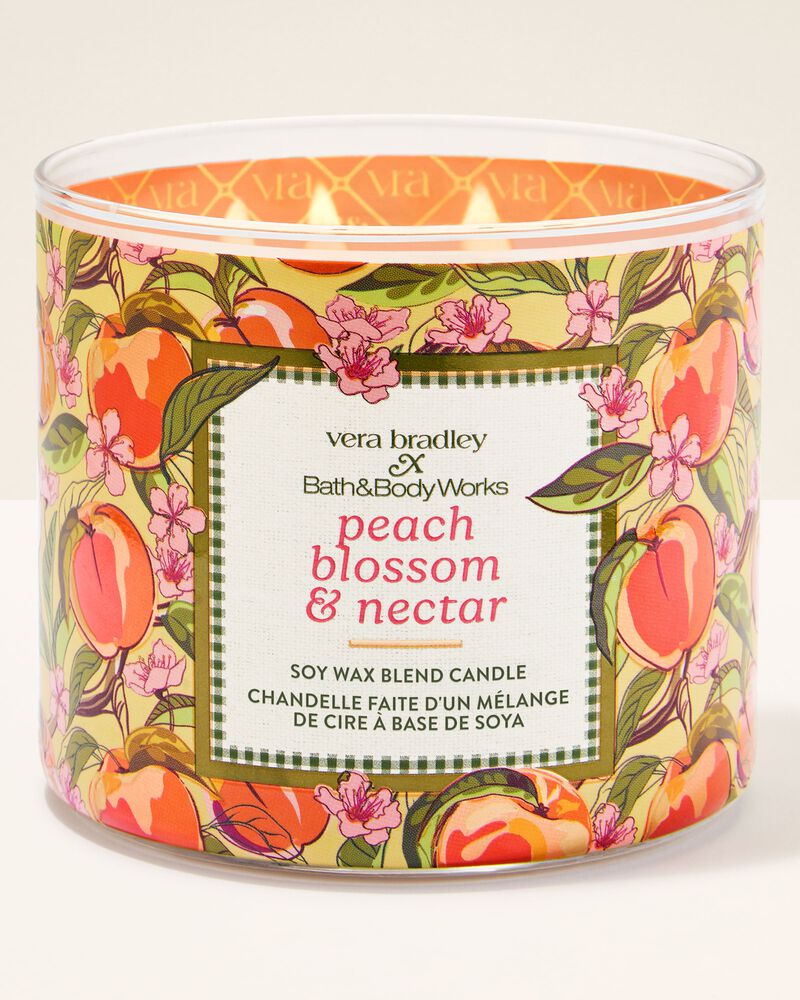 Peach Blossom & Nectar 3-Wick Candle 3-Wick Candle