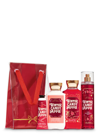 Winter Candy Apple Gift Set Gift Bag Set