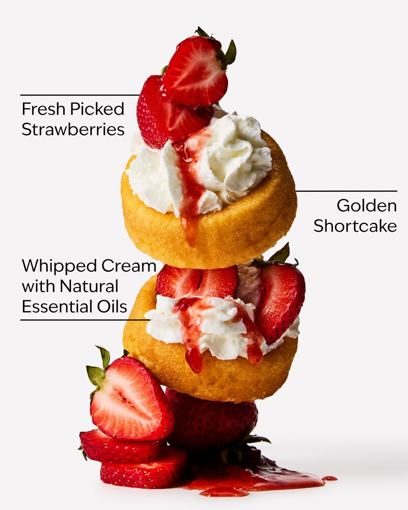 Strawberry Pound Cake Signature Single Wick Candle Single Wick Candle