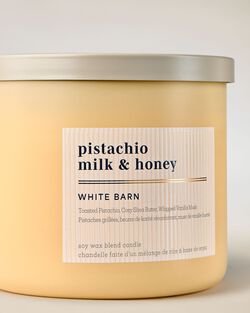 Pistachio Milk & Honey 3-Wick Candle image number null