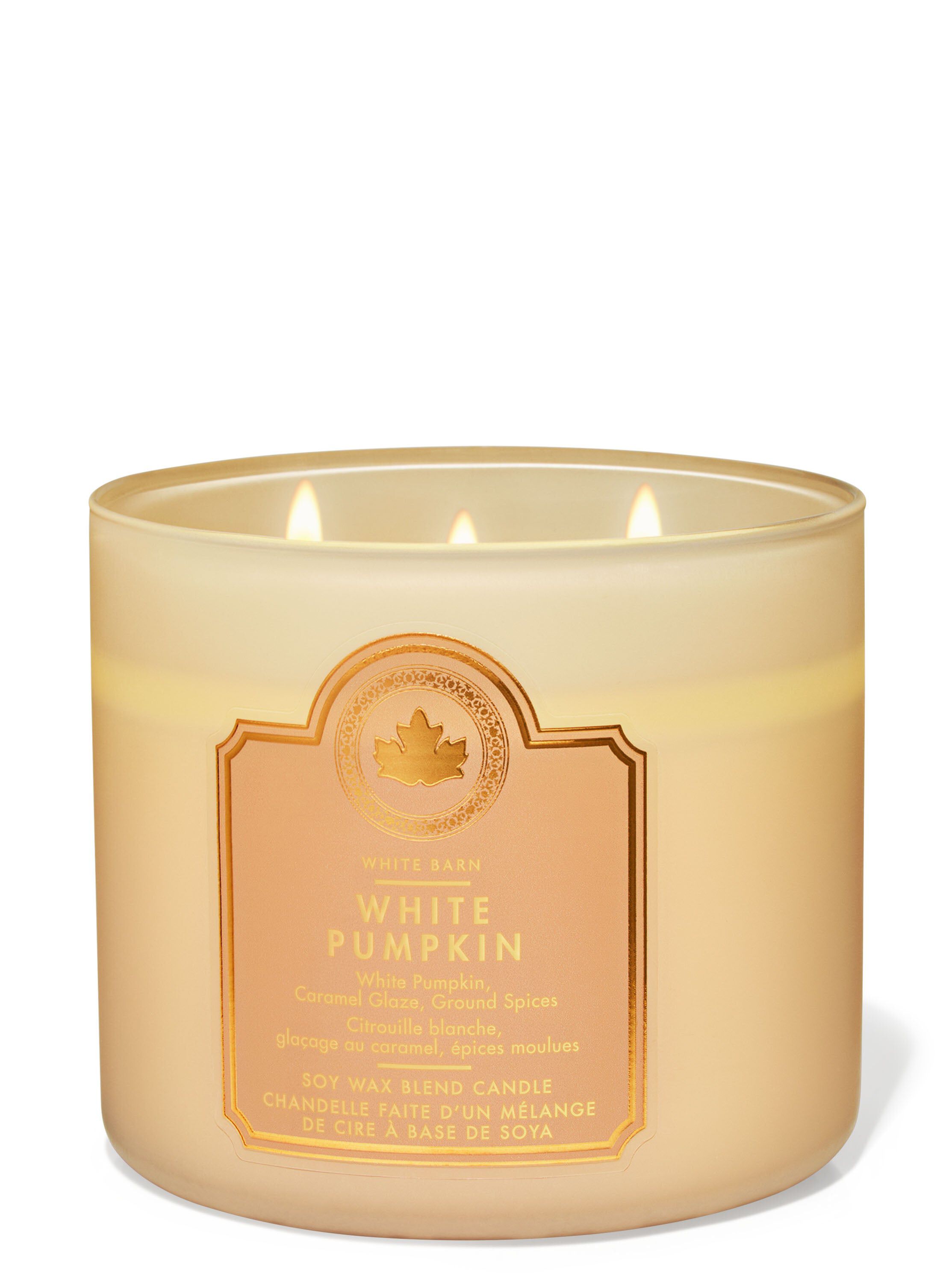 Shop White Pumpkin 3-Wick Candle | Bath & Body Works Australia
