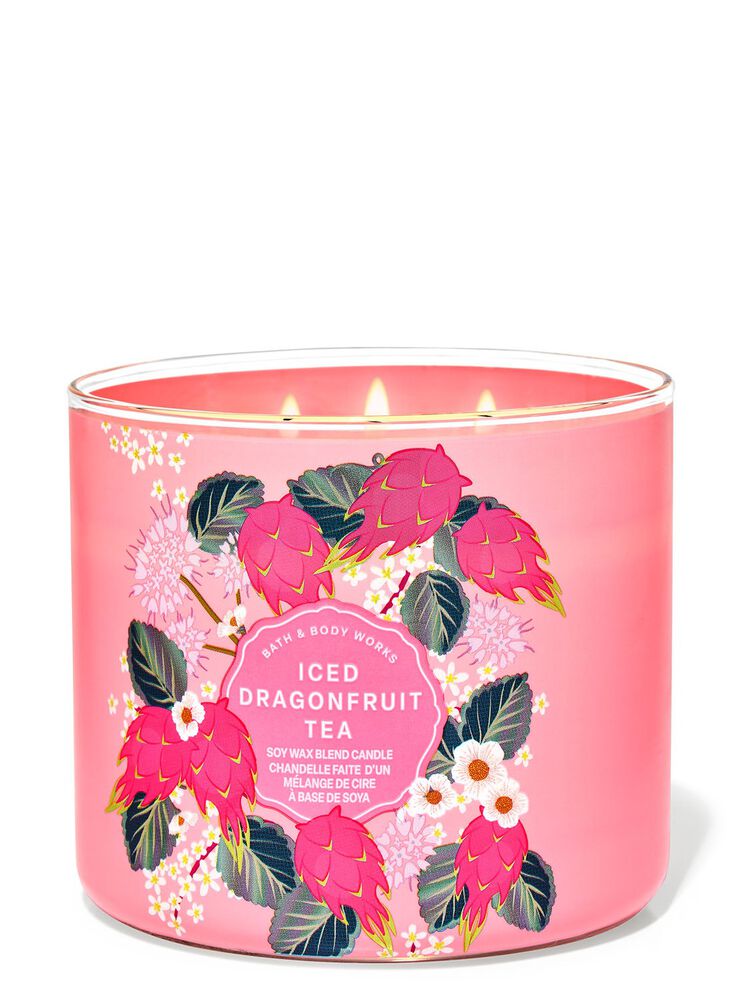 Iced Dragon Fruit Tea 3-Wick Candle 3-Wick Candle