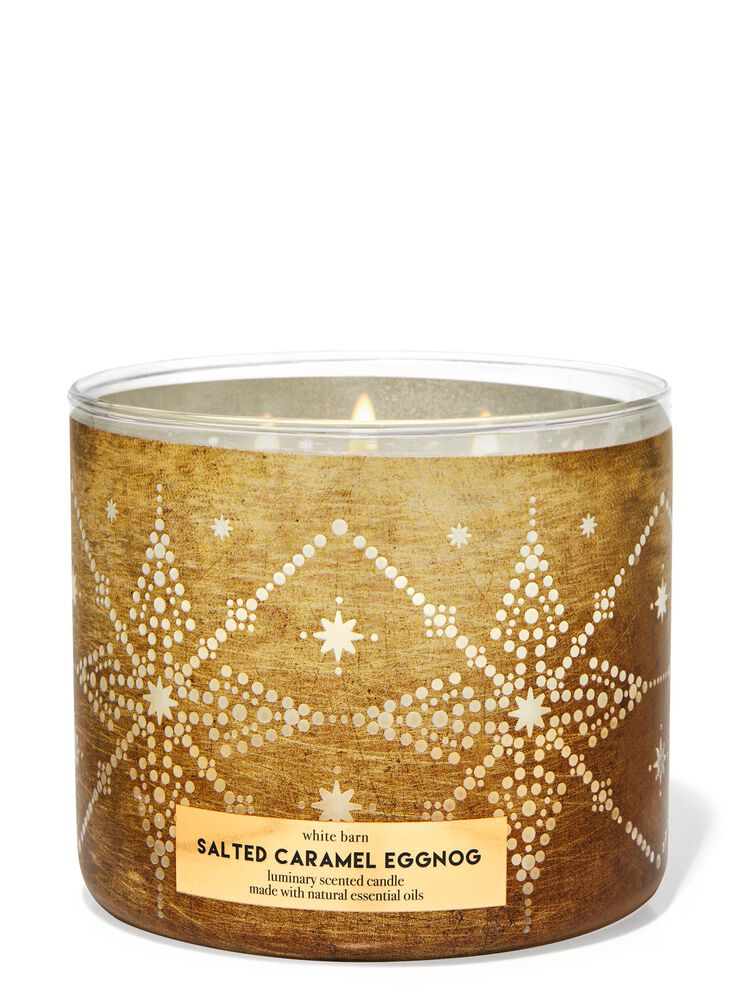 Salted Caramel Eggnog 3-Wick Candle 3-Wick Candle