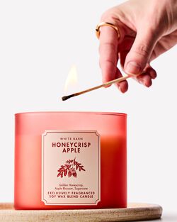 Honeycrisp Apple 3-Wick Candle image number null
