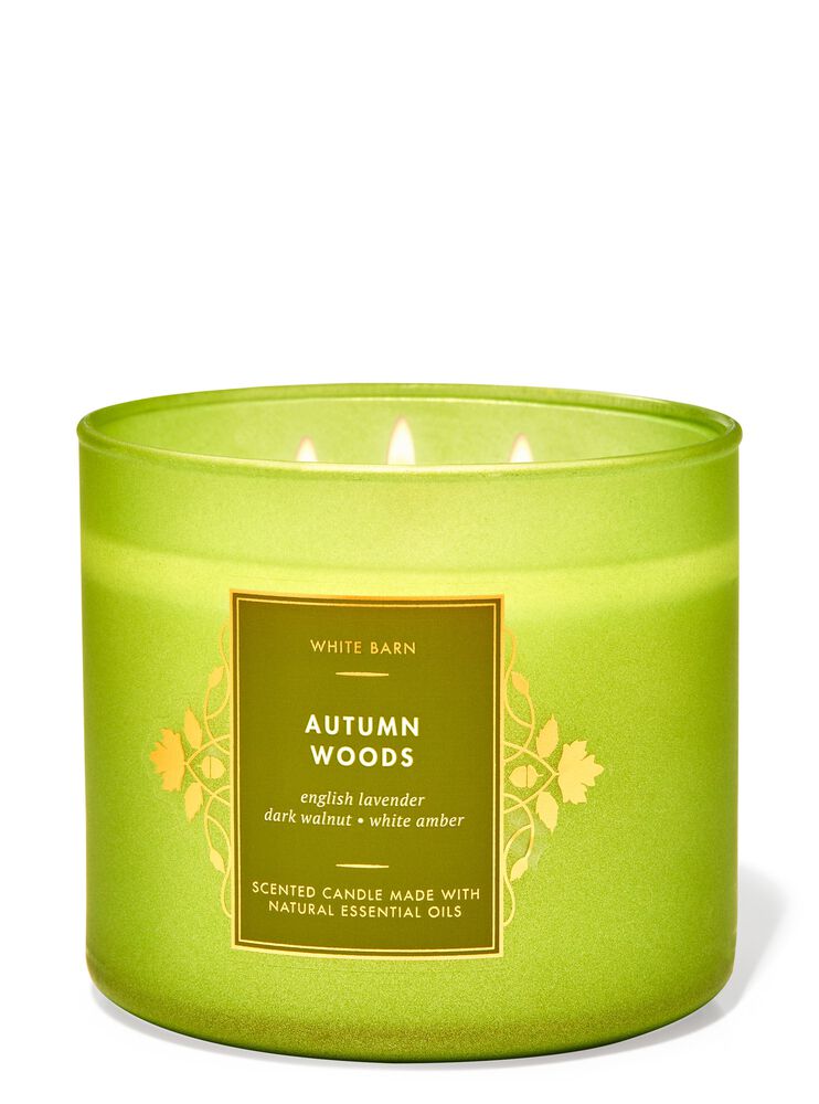 Autumn Woods 3-Wick Candle 3-Wick Candle