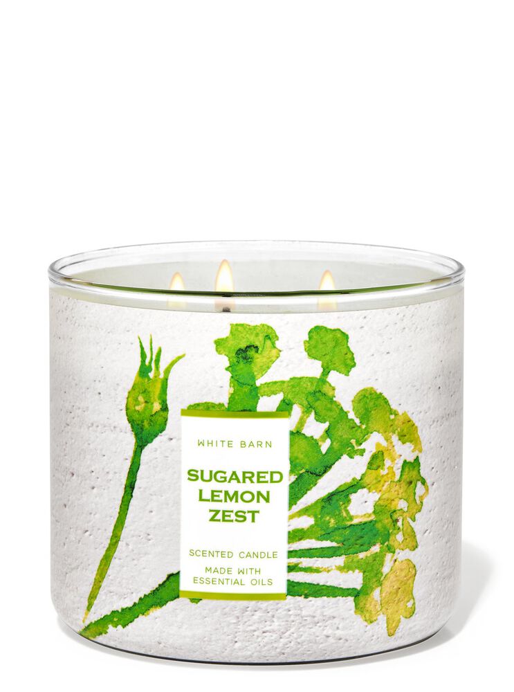 Sugared Lemon Zest 3-Wick Candle 3-Wick Candle