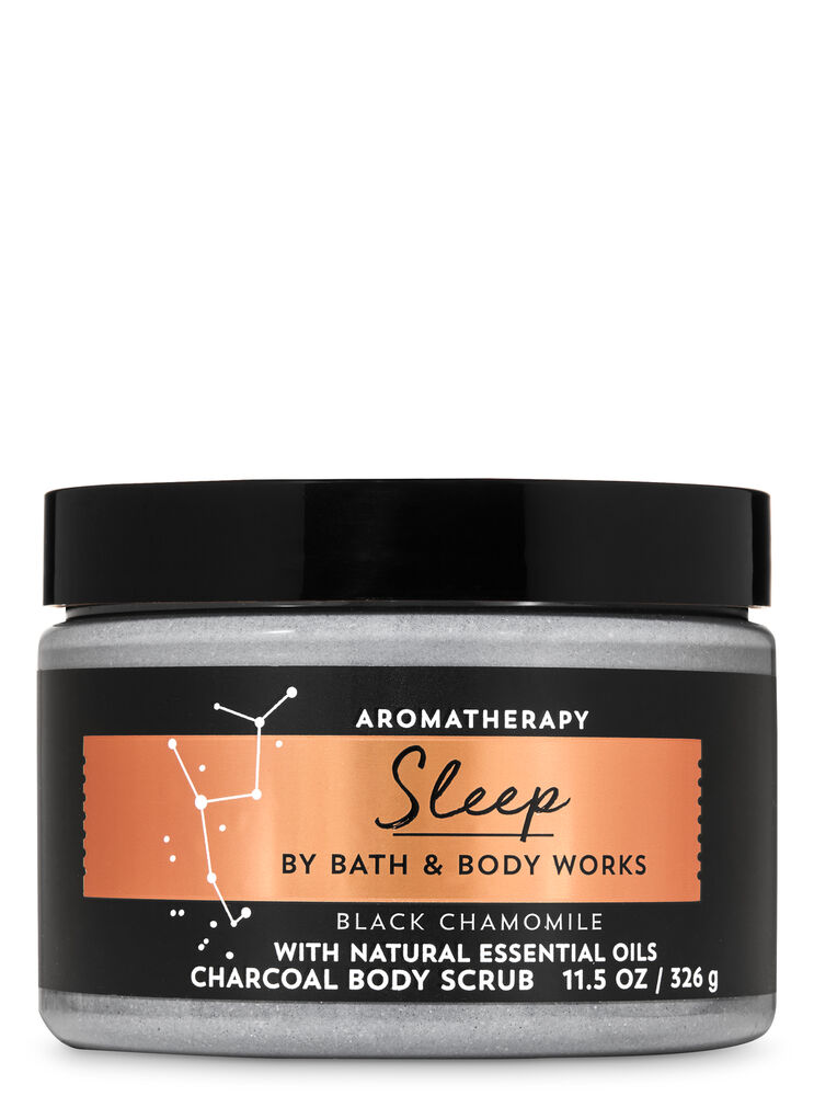 Black Chamomile Body Scrub Charcoal Body Scrub