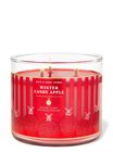 Winter Candy Apple 3-Wick Candle image number null