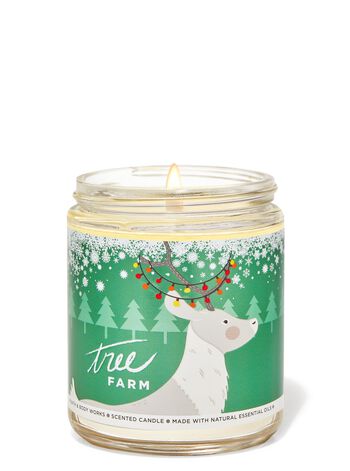 Tree Farm Single Wick Candle Single Wick Candle