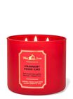 Strawberry Pound Cake 3-Wick Candle image number null