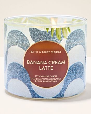 Banana Cream Latte 3-Wick Candle 3-Wick Candle