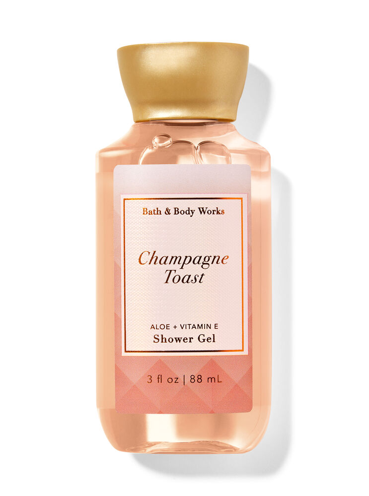 Champagne Toast Travel Size Shower Gel Travel Size Shower Gel