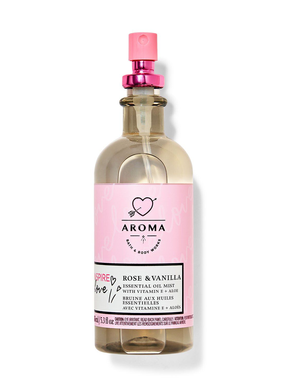 Shop Rose Vanilla Essential Oil Mist | Bath & Body Works Australia