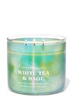 White Tea & Sage 3-Wick Candle image number null