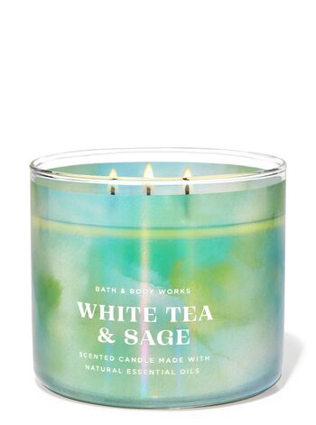 White Tea & Sage 3-Wick Candle 3-Wick Candle