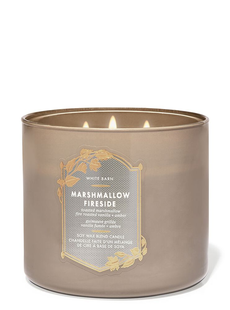 Marshmallow Fireside 3-Wick Candle 3-Wick Candle