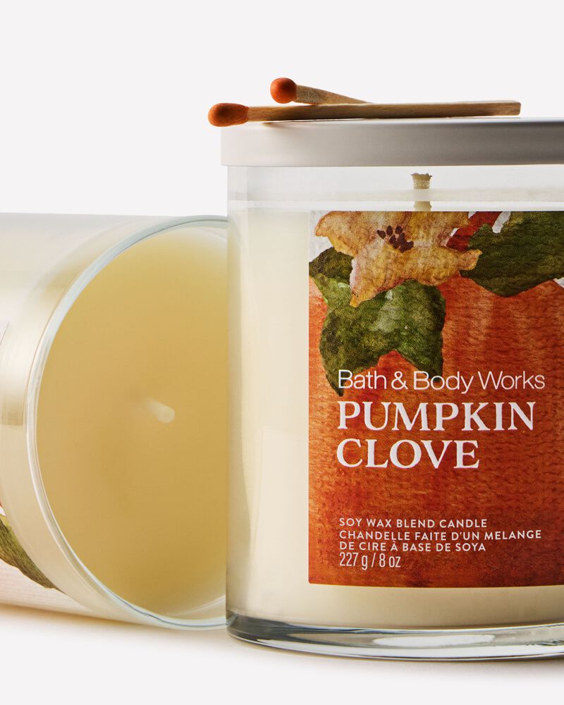 Pumpkin Clove Single Wick Candle Single Wick Candle