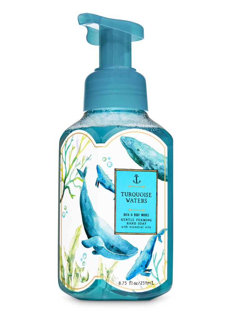 Turquoise Waters Foaming Hand Soap Gentle Foaming Hand Soap