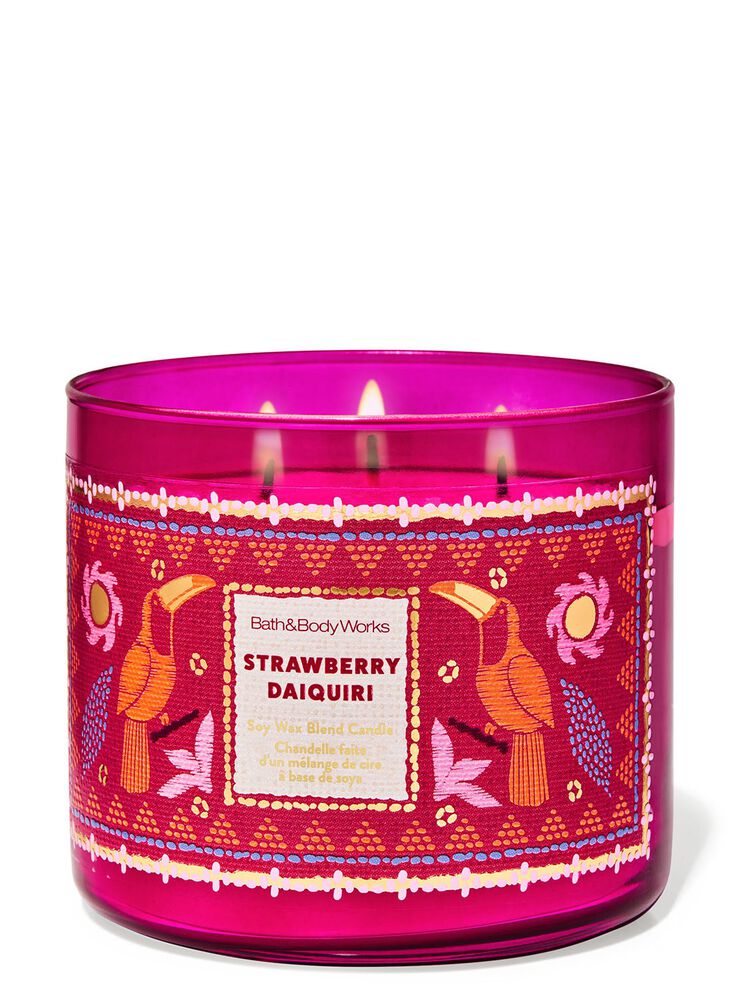 Strawberry Daiquiri 3-Wick Candle 3-Wick Candle