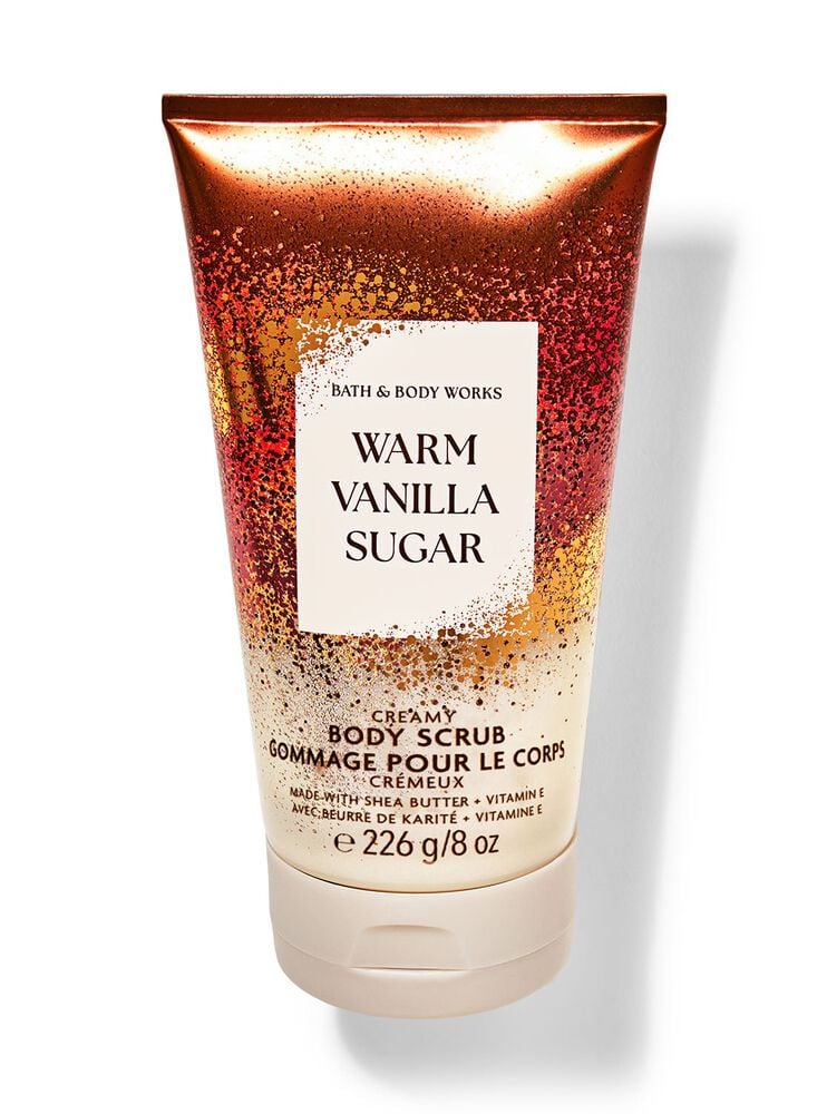 Warm Vanilla Sugar Creamy Body Scrub Creamy Body Scrub