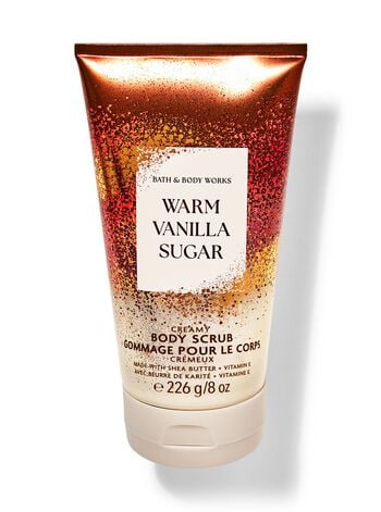 Warm Vanilla Sugar Creamy Body Scrub Creamy Body Scrub