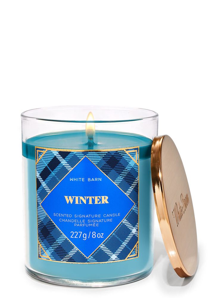 Winter Signature Single Wick Candle Signature Single Wick Candle