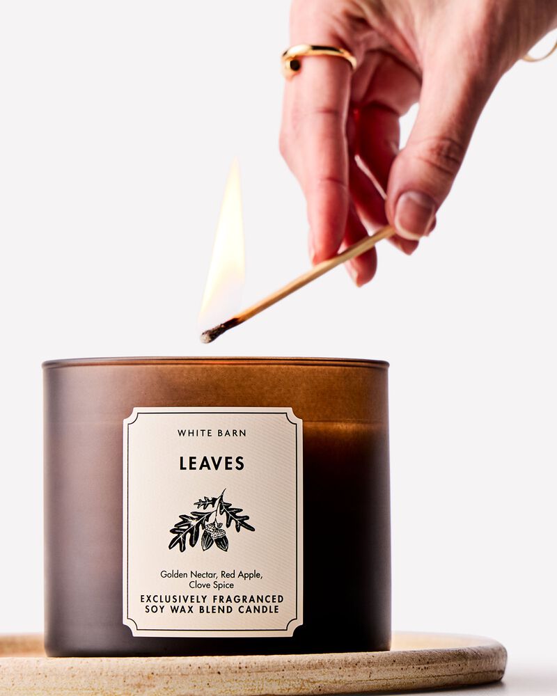 Leaves 3-Wick Candle 3-Wick Candle