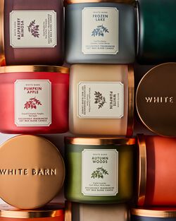 Autumn Woods 3-Wick Candle image number null