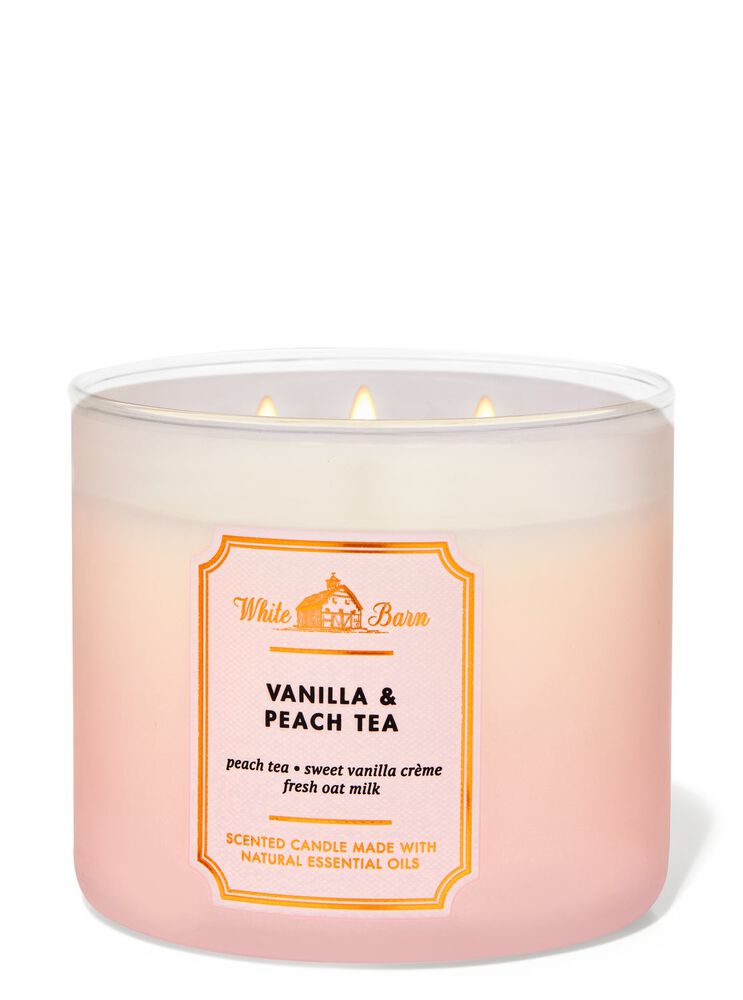 Vanilla & Peach Tea 3-Wick Candle 3-Wick Candle
