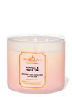 Vanilla & Peach Tea 3-Wick Candle image number null