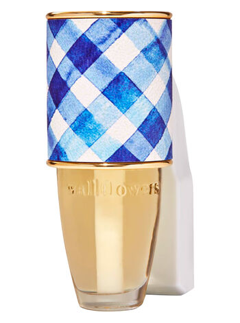 Blue Gingham Wallflowers Fragrance Plug