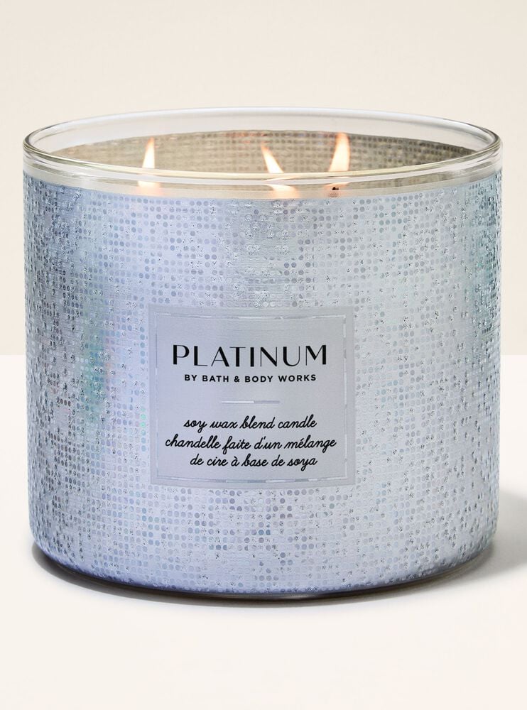 Platinum 3-Wick Candle 3-Wick Candle